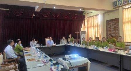 ဆေးဝါးတက္ကသိုလ်၊ ရန်ကုန်သို့ ကျန်းမာရေးဝန်ကြီးဌာနပြည်ထောင်စုဝန်ကြီး လာရောက်ခြင်း