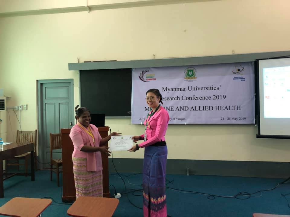 Myanmar Universities' Research Conference 2019