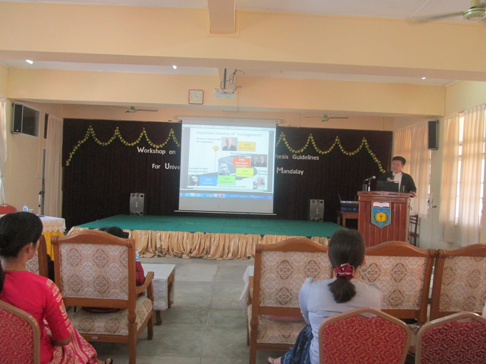 Visiting Lecture about "Strategic Management in Healthcare"